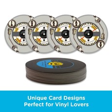 45RPM Record Shaped Playing Cards