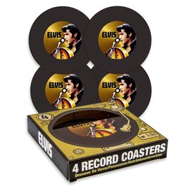 Elvis Record Coasters (4 pack)