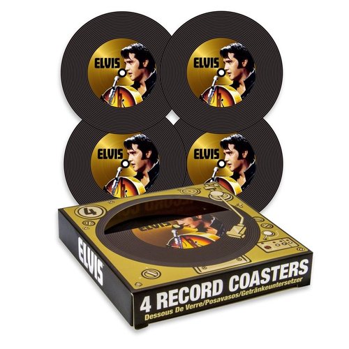 Elvis Record Coasters (4 pack) Elvis Record Coasters (4 pack)