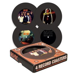AC/DC Record Coasters (4 pack)
