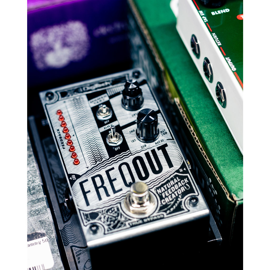 DigiTech FreqOut Natural Feedback Creator - Guitar Pedal - Music