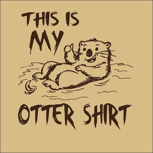 Maverick Tees Otter Shirt Men's T-Shirt Maverick Tees Otter Shirt Men's T-Shirt