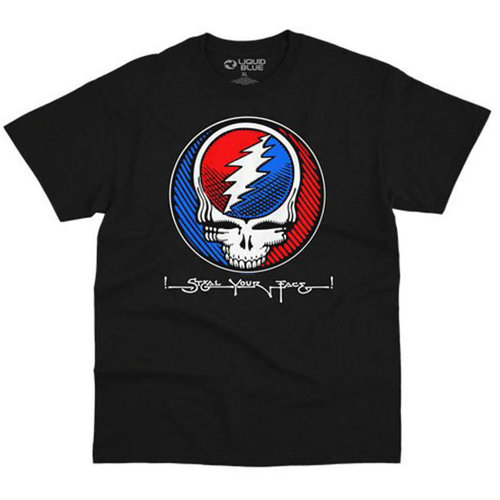 Liquid Blue Grateful Dead "Skull" T-Shirt (Unisex) Liquid Blue Grateful Dead "Skull" T-Shirt (Unisex)