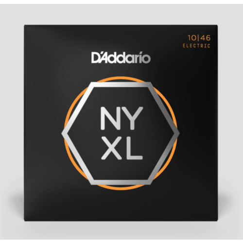 D'Addario NYXL 10-46 Nickel Wound Electric Guitar Strings D'Addario NYXL 10-46 Nickel Wound Electric Guitar Strings