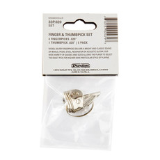 Dunlop Dunlop Nickel Silver Finger & Thumbpicks .020" (5 pack)