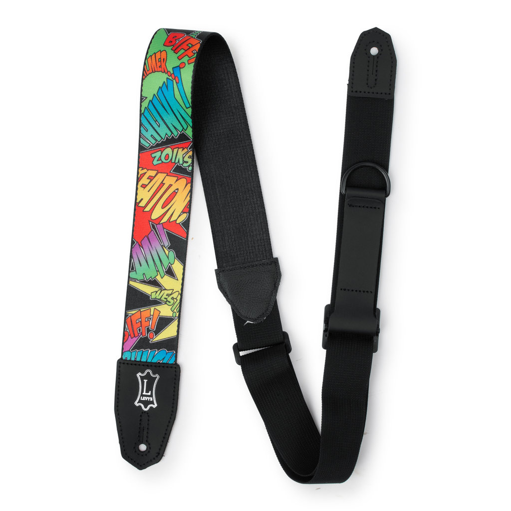 Levy's Levy's 2" Right Height™ Guitar Strap (Comic Book)