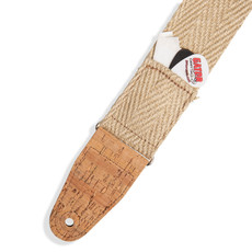 Levy's Levy's 2" Hemp Guitar Strap (Natural)