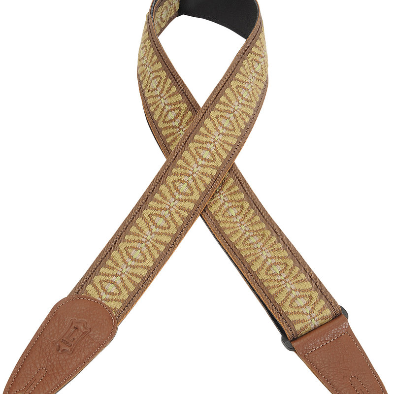 Levy's Levy's 2" Jacquard Guitar Strap (Garment Leather Backing)