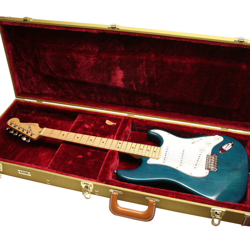 Gator Cases Gator Traditional Hard Case for Electric Guitars (Tweed)