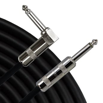 Rapco G4 Instrument Cable (1/4" to Right-Angle 1/4")