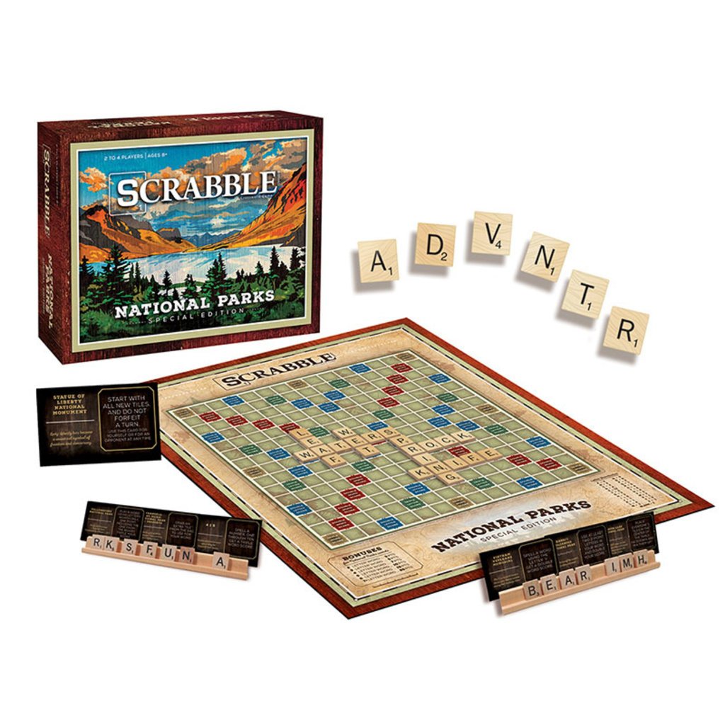 The Op National Parks Special Edition Scrabble