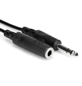 Hosa Headphone Extension Cable, 1/4 in TRS to 1/4 in TRS