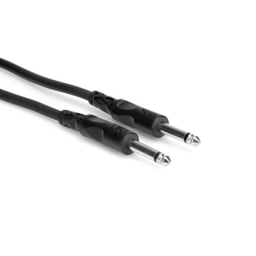 Hosa Unbalanced Interconnect, 1/4 in TS to Same Hosa Unbalanced Interconnect, 1/4 in TS to Same