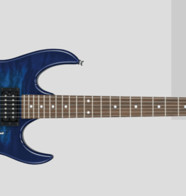 Ibanez Gio GRX70QA Electric Guitar (Transparent Blue Burst)