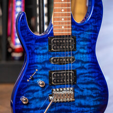 Ibanez Ibanez Gio GRX70 Electric Guitar [Left Handed] (Transparent Blue Burst)