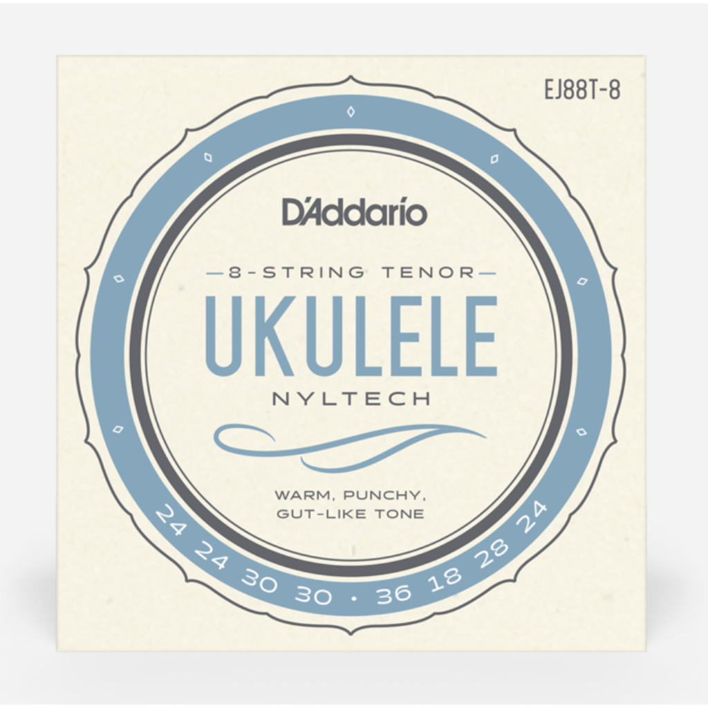 D'Addario D'Addario Nyltech 8-String Tenor Ukulele Strings (EJ88T-8)