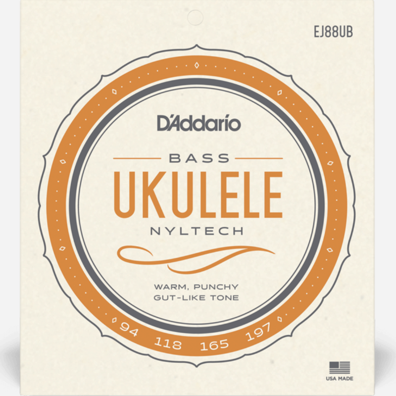 D'Addario D'Addario Nyltech Ukulele Bass Strings (EJ88UB)