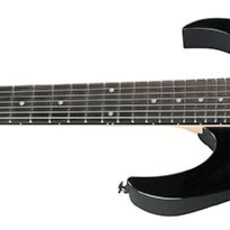 Ibanez Ibanez Gio GRG7221QA Electric Guitar [7-String] (Transparent Black Sunburst)