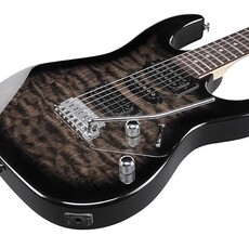 Ibanez Ibanez Gio GRX70QA Electric Guitar - Transparent Black Sunburst