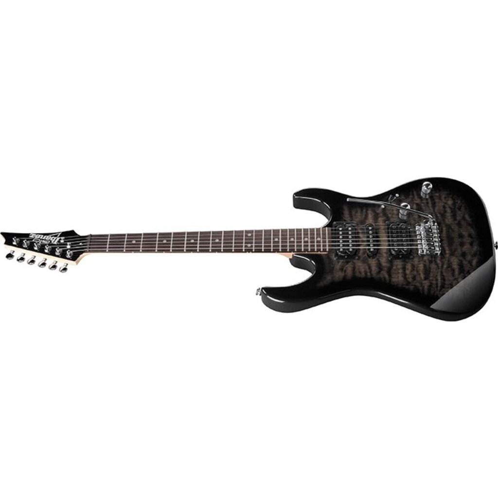 Ibanez Ibanez Gio GRX70QA Electric Guitar - Transparent Black Sunburst