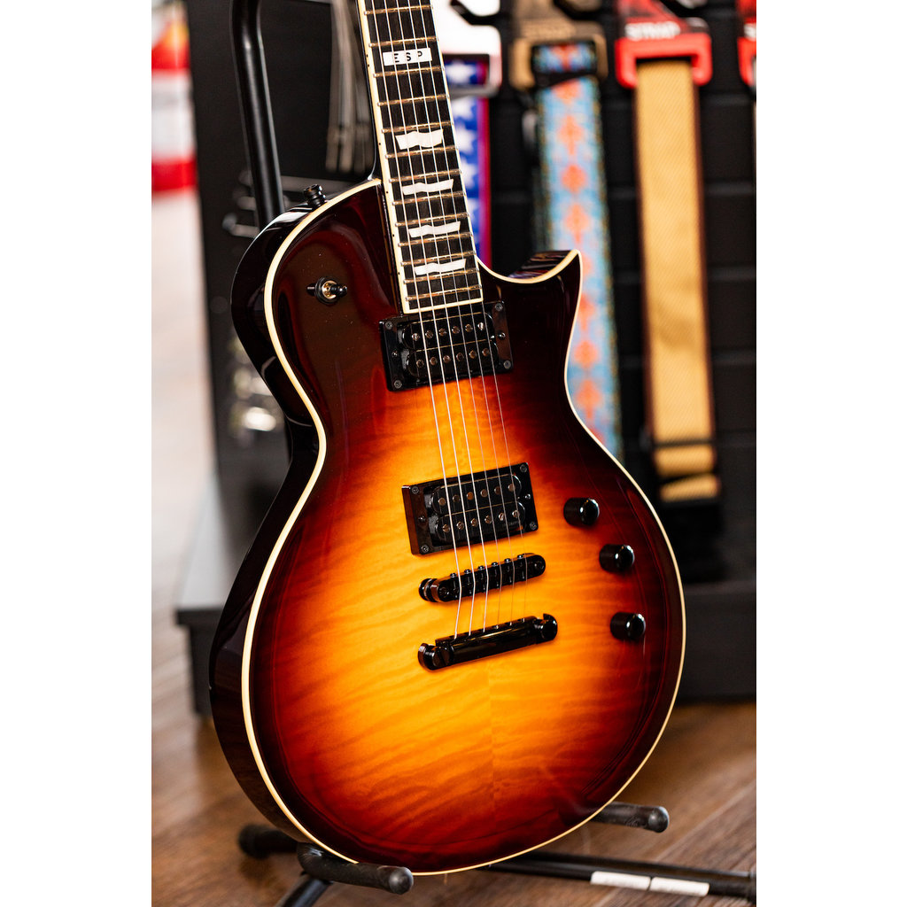 ESP/LTD ESP E-II Eclipse Electric Guitar [Full Thickness] (Tobacco Sunburst) Hardshell Case Included