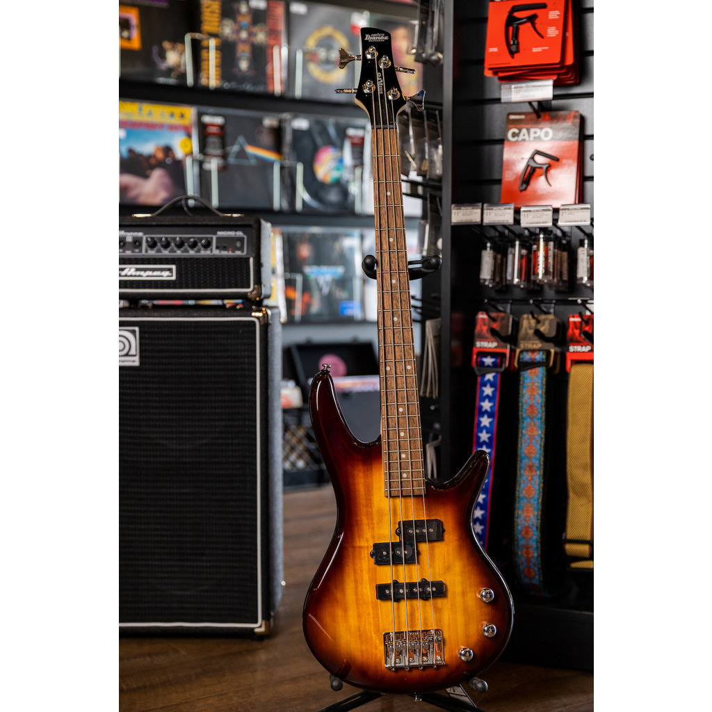 Ibanez Ibanez Mikro Gio SR20 Electric Bass [Short Scale] (Brown Sunburst)