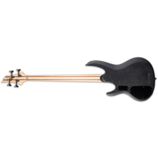 ESP/LTD LTD B-204SM Electric Bass (See Thru Black Satin, Spalted Maple)