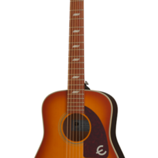 Epiphone Epiphone Lil' Tex Travel Electric/Acoustic Guitar (Faded Cherry Sunburst) Gig Bag Included