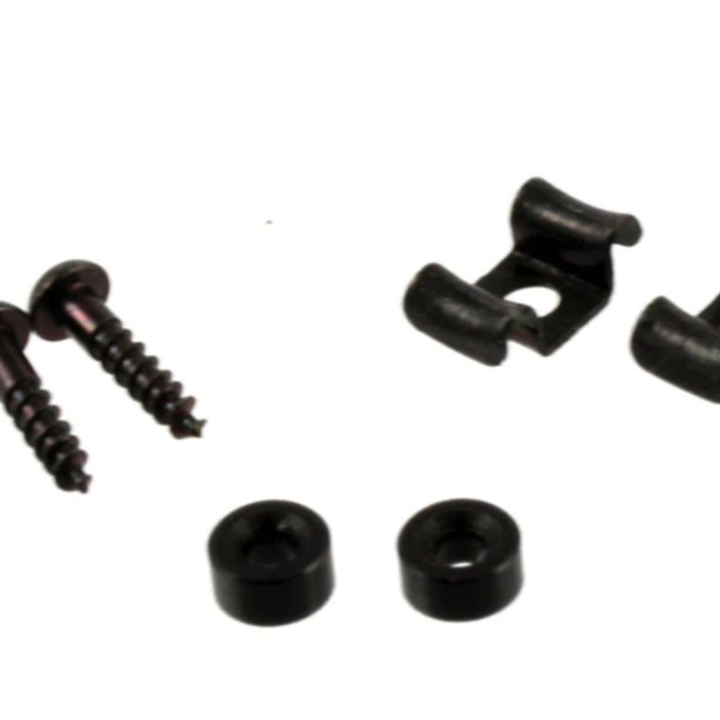 AllParts Standard Guitar String Guides (Black)