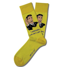 Two Left Feet Two Left Feet "I Understand, I Just Don't Care" (Retro Remix) Socks