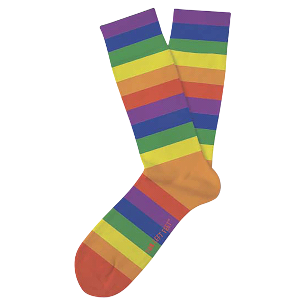 Two Left Feet Two Left Feet "Color Me Rainbow" Socks