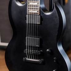 ESP/LTD LTD Viper-400 Baritone Electric Guitar (Black Satin)