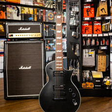 ESP/LTD LTD EC-257 7-String Electric Guitar, Black Satin