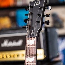 ESP/LTD LTD EC-257 7-String Electric Guitar, Black Satin