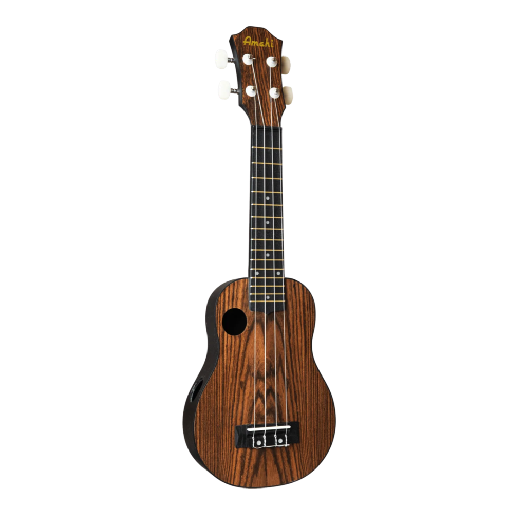 Amahi Amahi Soprano Ukulele with Bocote Top & ABS Plastic Back/Sides