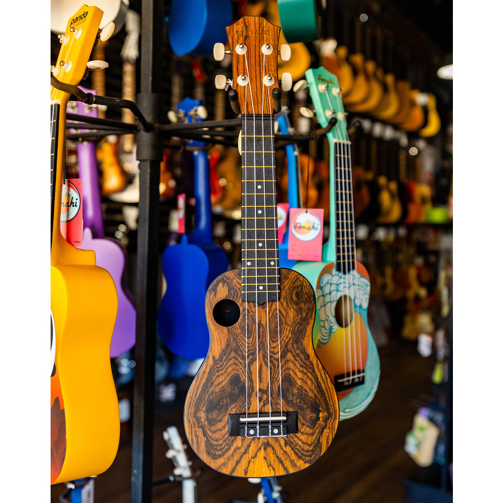 Amahi Amahi Soprano Ukulele with Bocote Top & ABS Plastic Back/Sides