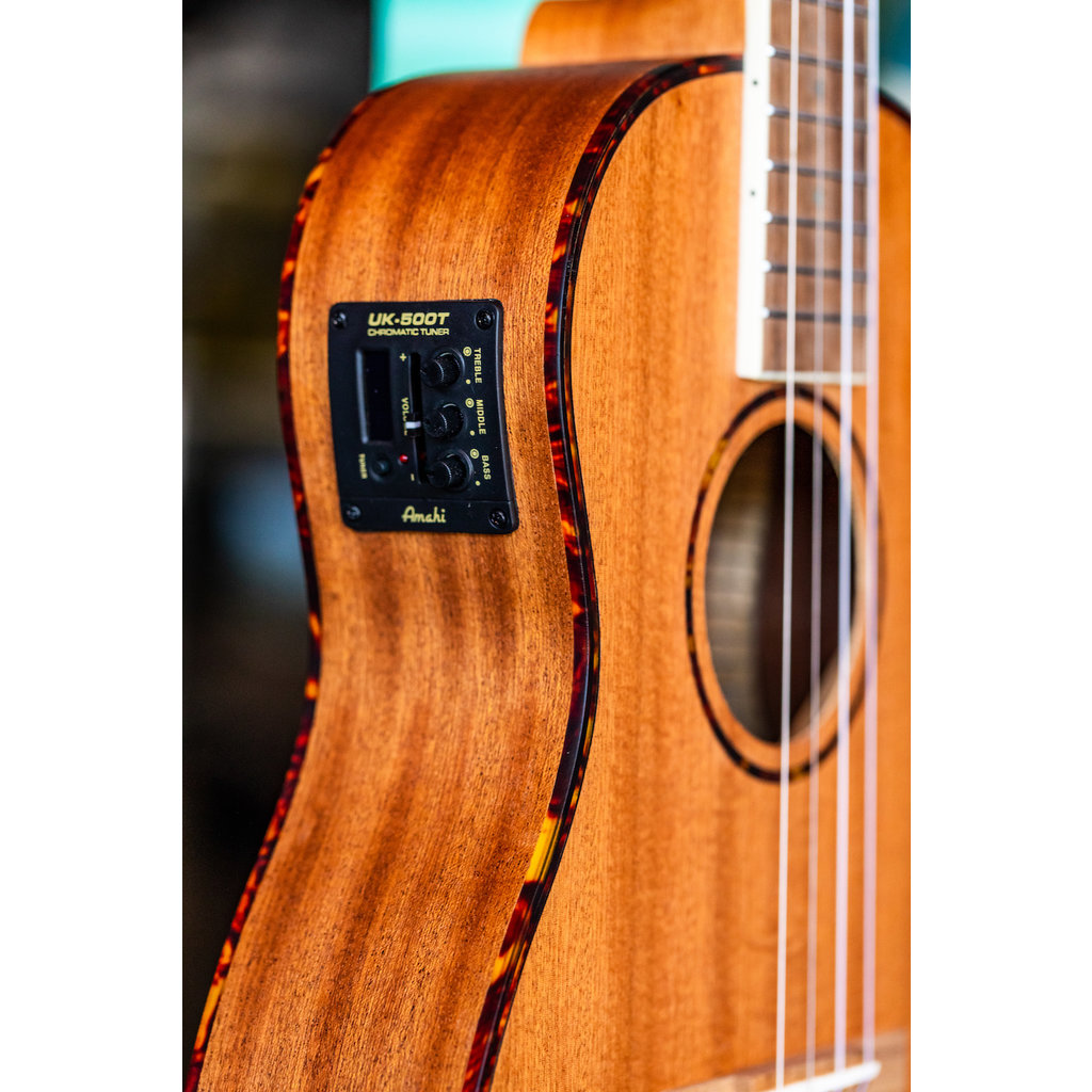 Amahi Amahi Mahogany Baritone Ukulele with EQ