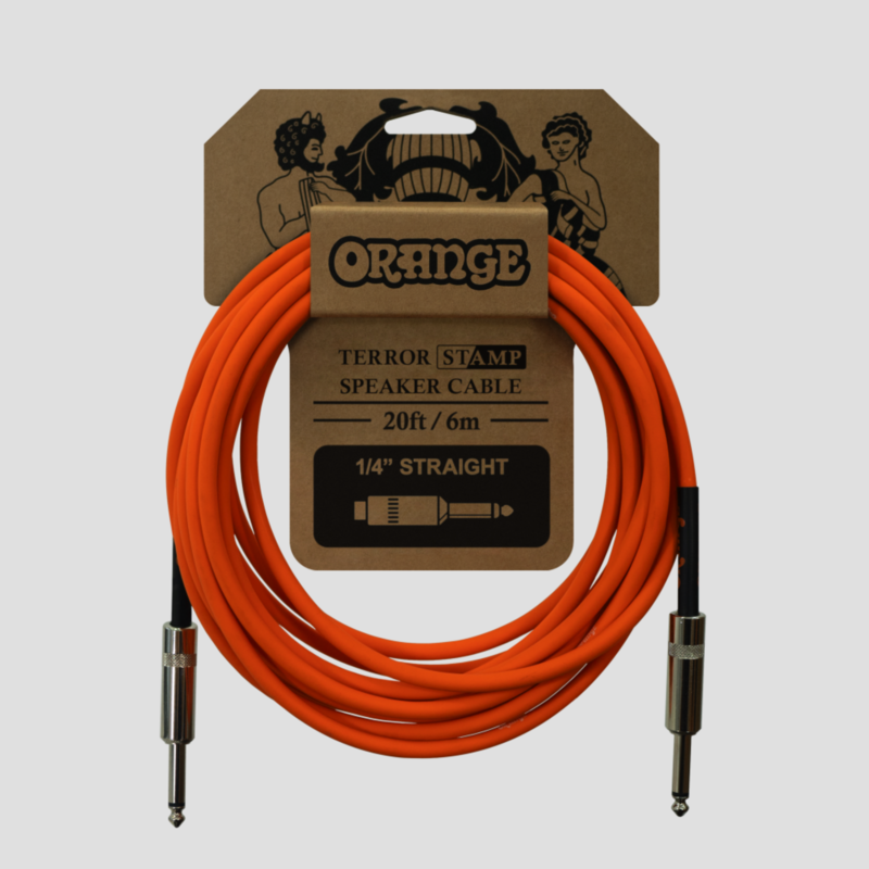 Orange Orange Terror Stamp Speaker Cable (20 foot)