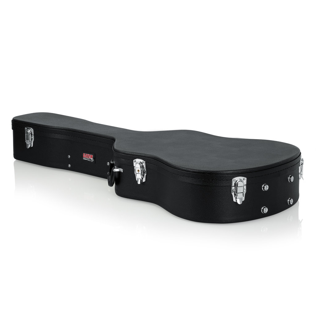 Gator Cases Gator Hard-Shell Wood Case for Dreadnaught/12-String Guitars