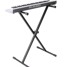 Rok-It Rok-It Tubular X-Style Keyboard Stand with 4 Height Adjustments