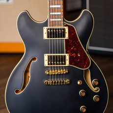 Ibanez Ibanez Artcore AS73G Semi-Hollow Electric Guitar (Black Flat)