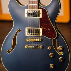 Ibanez Ibanez Artcore AS73G Semi-Hollow Electric Guitar (Black Flat)