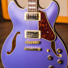 Ibanez Ibanez Artcore AS73G Semi-Hollow Electric Guitar (Metallic Purple Flat)