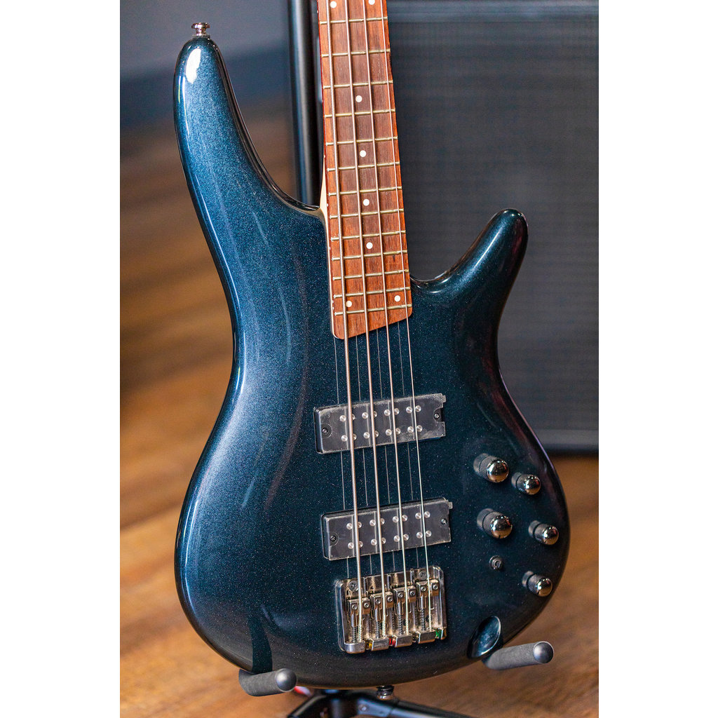 Ibanez Standard SR300E Electric Bass Guitar (Iron Pewter) - Music