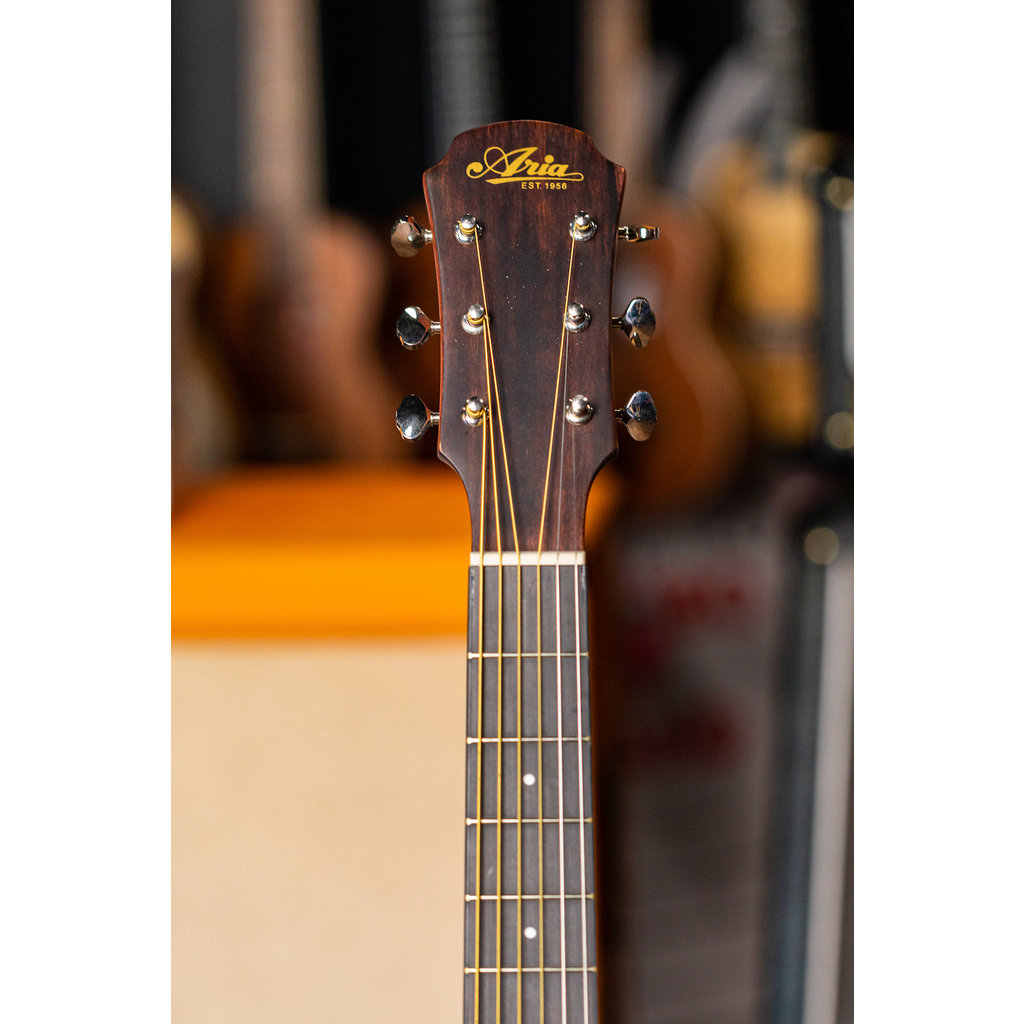 Aria Aria Lil' Aria Short-Scale Acoustic Guitar (Matte Tabacco Sunburst)