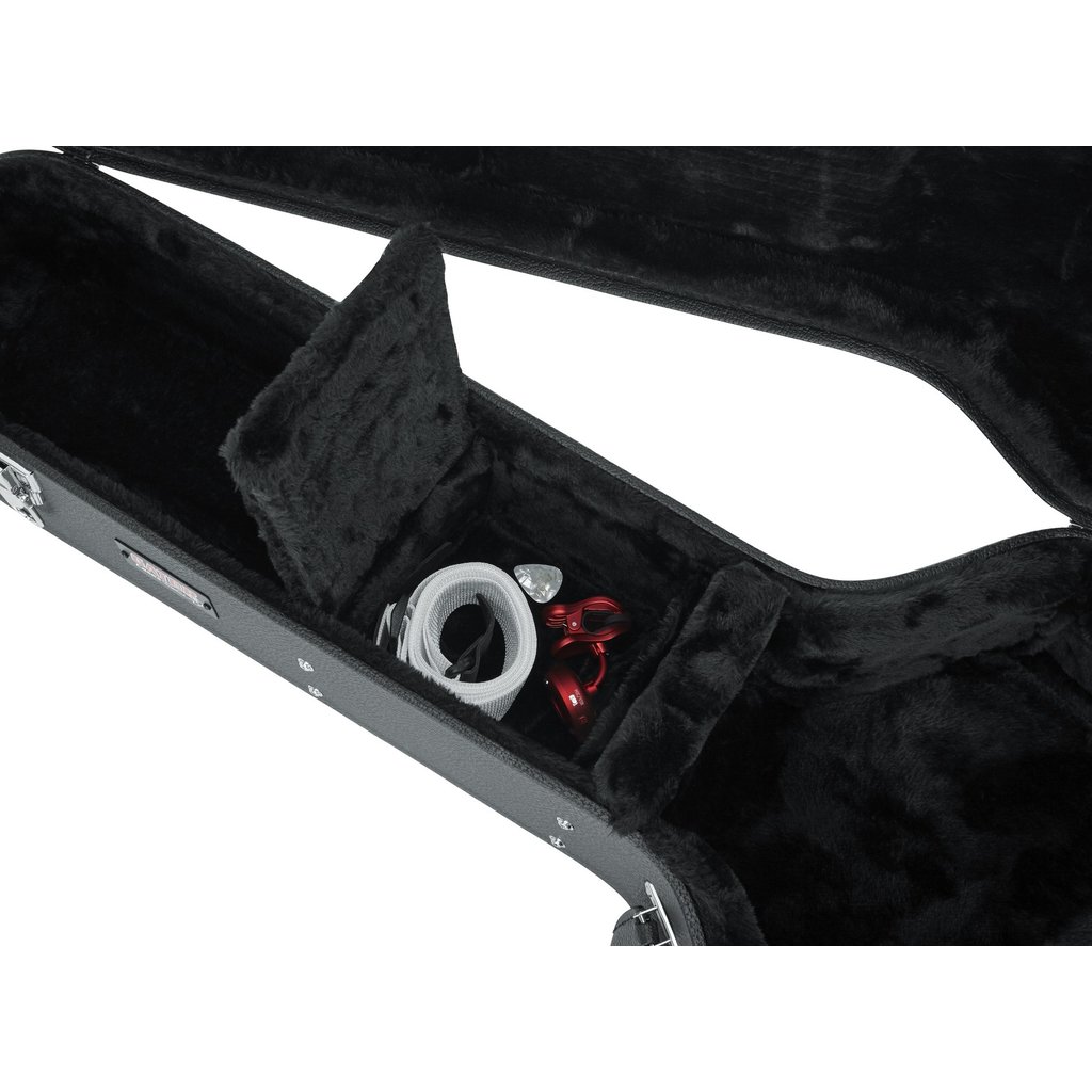 Gator Cases Gator Deluxe Wood Case for Dreadnought Acoustic Guitars