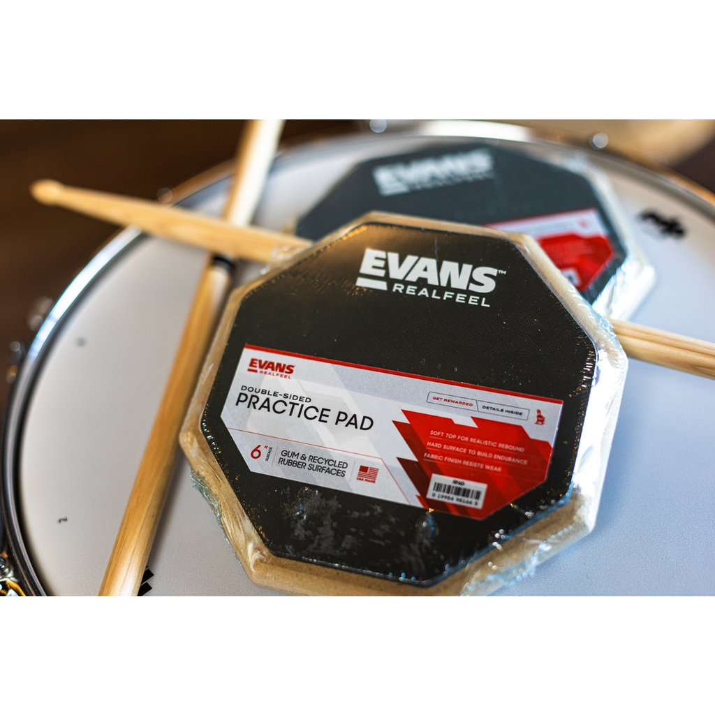 Evans Evans RealFeel Drummer Double-Sided Practice Pad