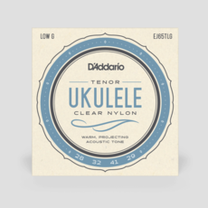 D'Addario D'Addario Pro-Arté Custom Extruded Nylon Tenor Ukulele Strings, Tenor Low-G Tuning