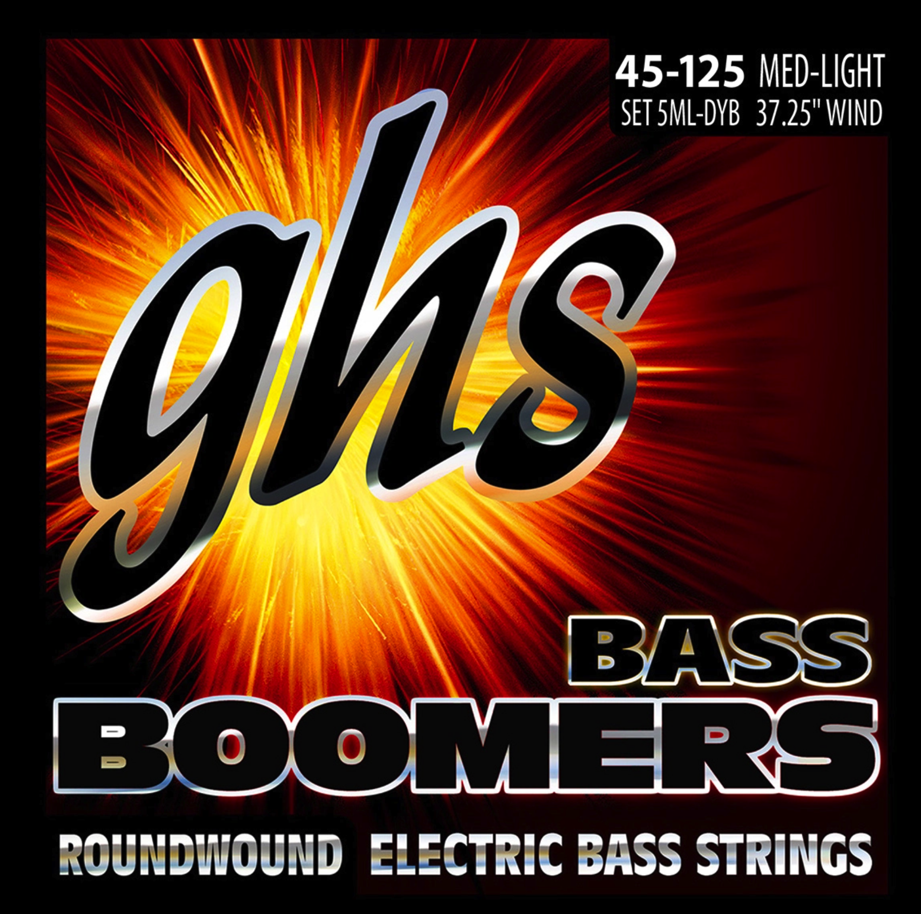 GHS GHS Boomer 45-125 5-String Bass Strings
