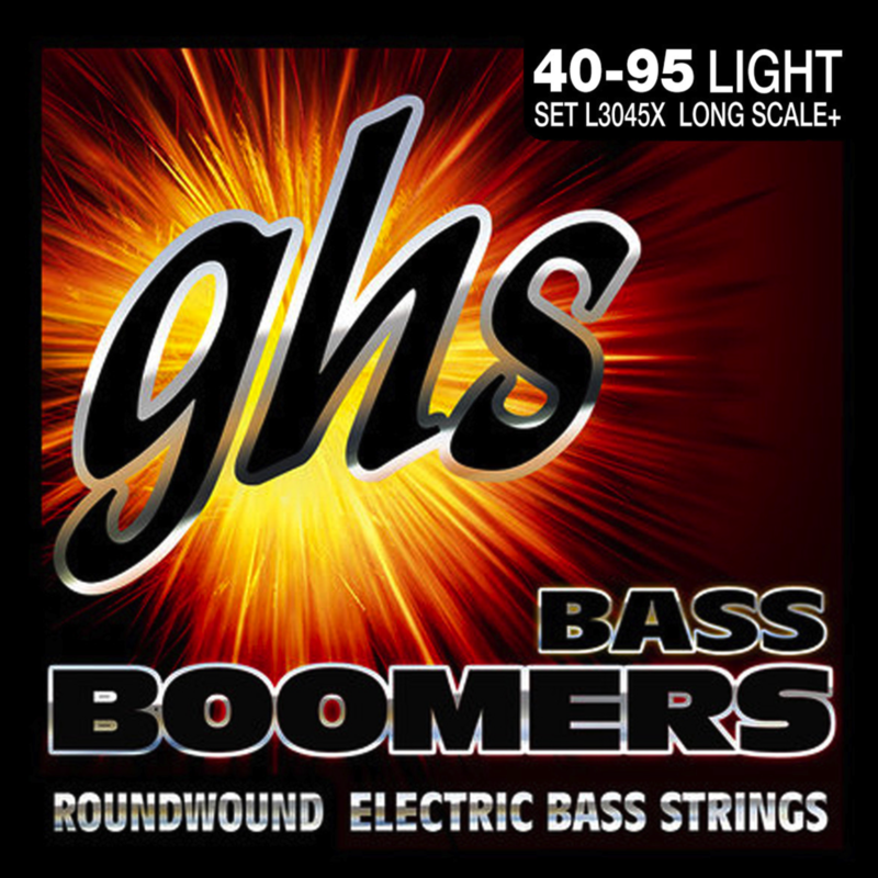 GHS GHS Boomer 40-95 Bass Strings, Long Scale